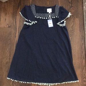 STS Sail to Sable Pom Pom Dress - Medium